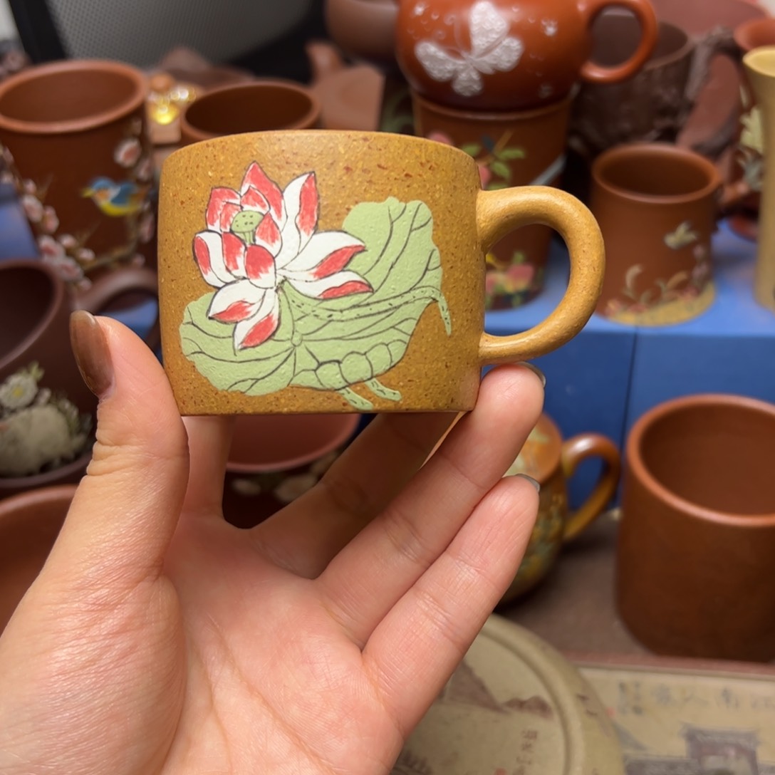 紫砂茶杯紫砂主人杯