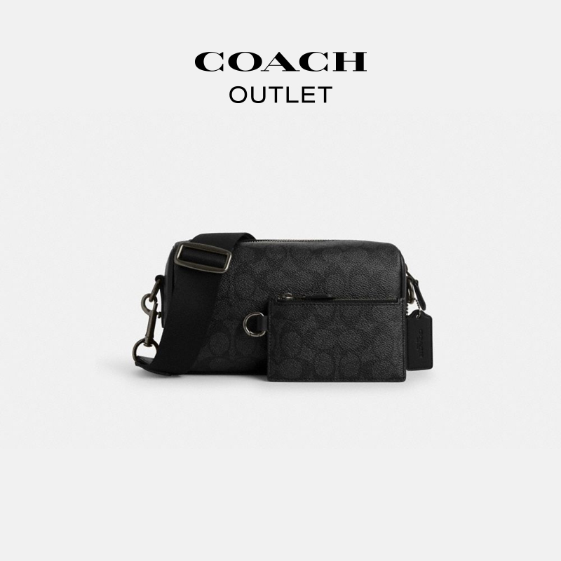 【然厚X蔻驰】COACH/蔻驰奥莱 经典标志AXEL斜挎包