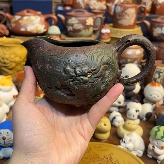 紫砂茶杯紫砂公道杯