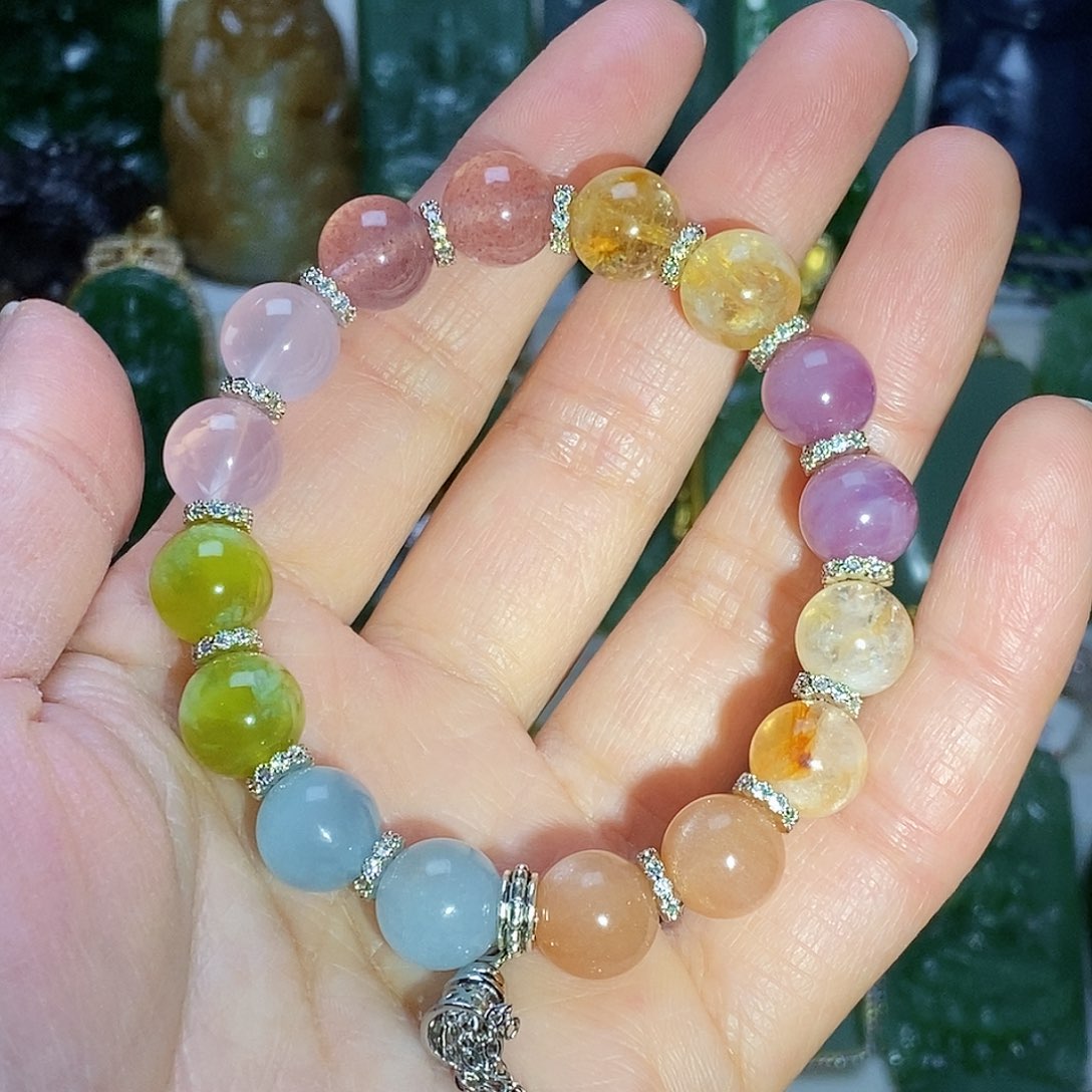 水晶手串未镶嵌手串