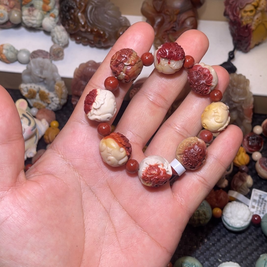 未镶嵌手串石英质玉