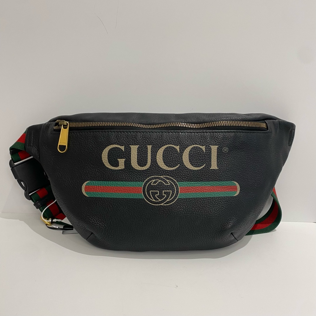 95新 GUCCI/古驰 男士 腰包胸包 16651319