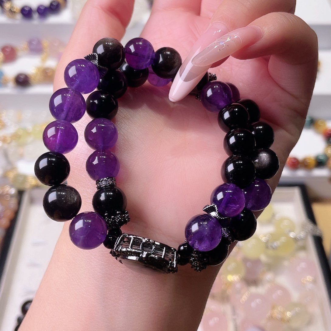 水晶手链合金尺寸