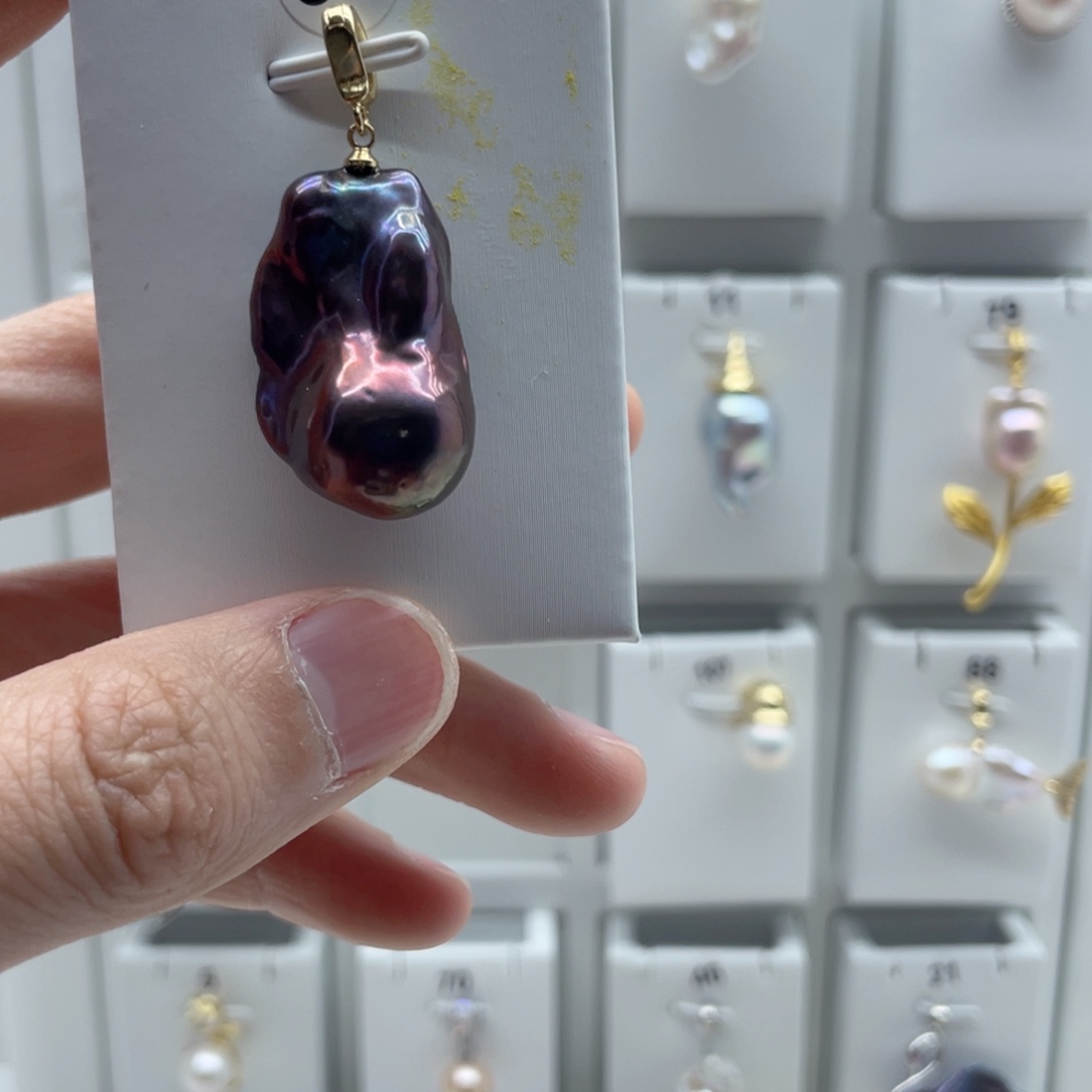 颈饰淡水珍珠合金