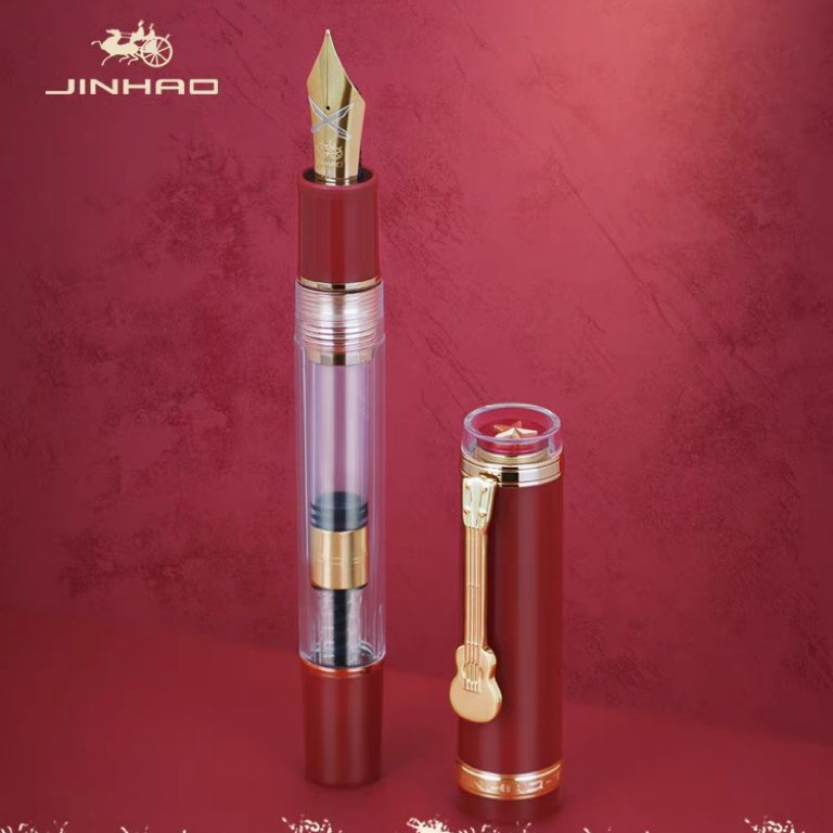 金豪1935钢笔天道高档成人商务办公大容量换囊吸墨学生练字专用