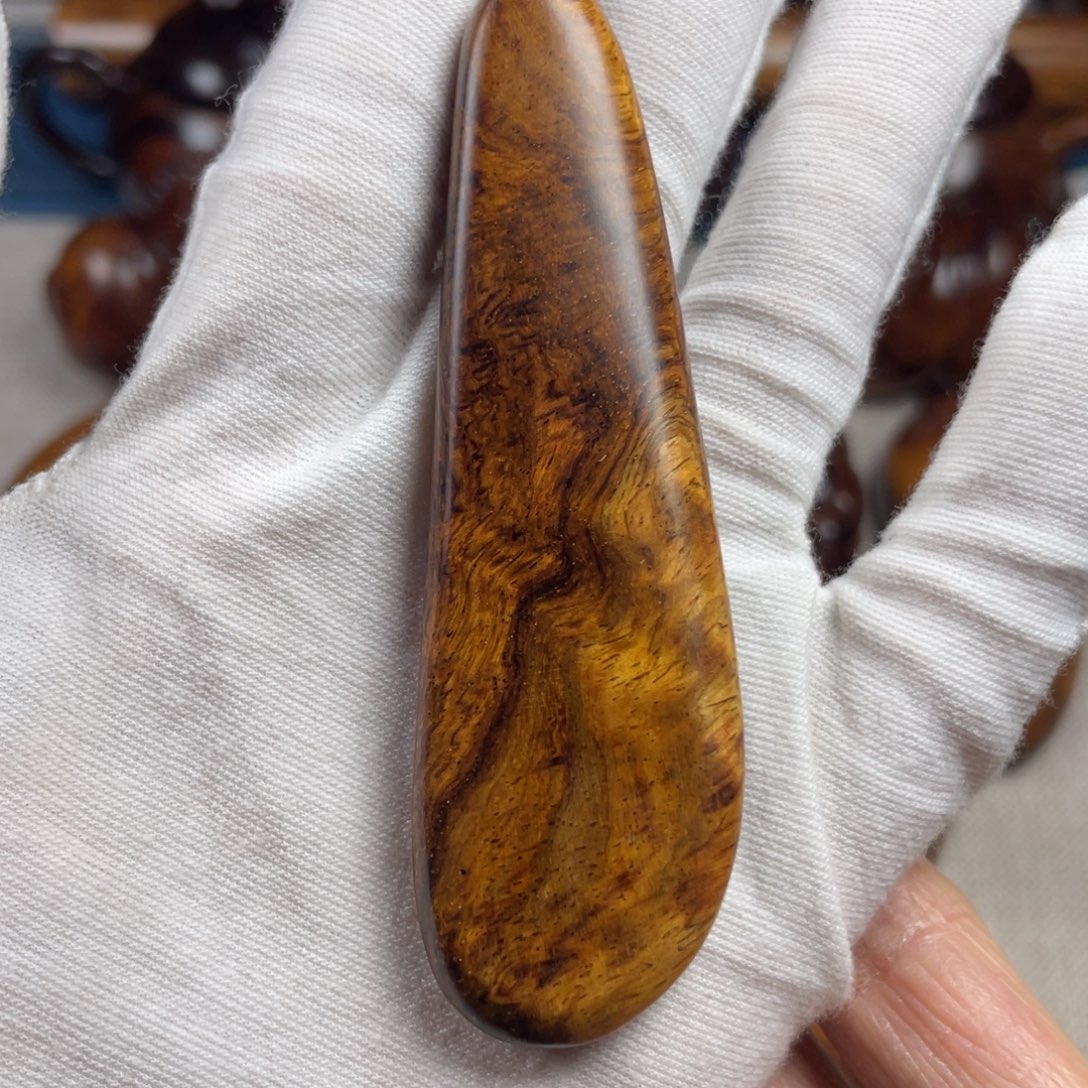 我***良黄花梨/降香黄檀把件