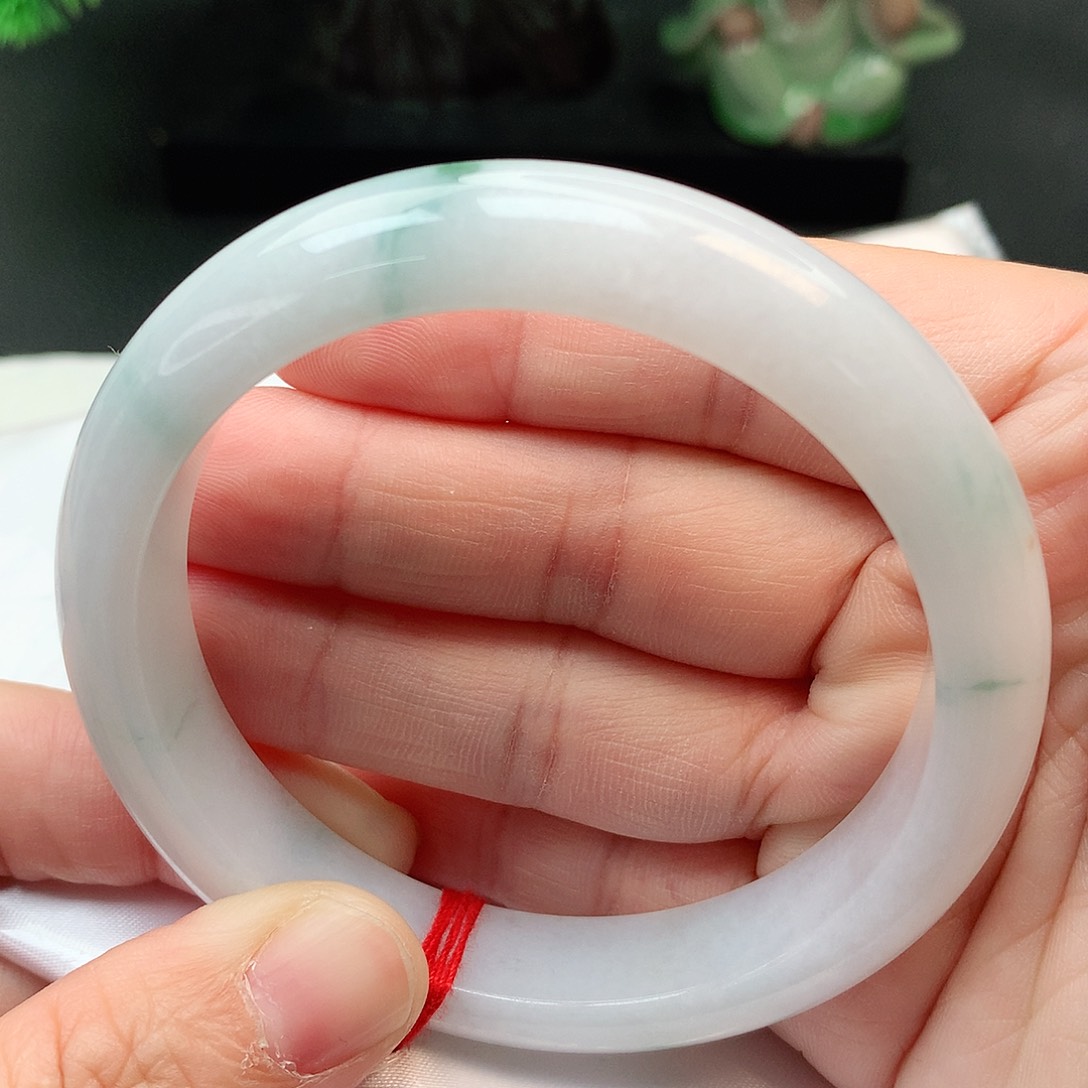 未镶嵌手镯翡翠57-58圈