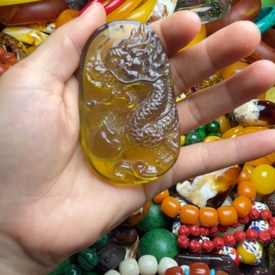 未镶嵌琥珀手串蜜蜡