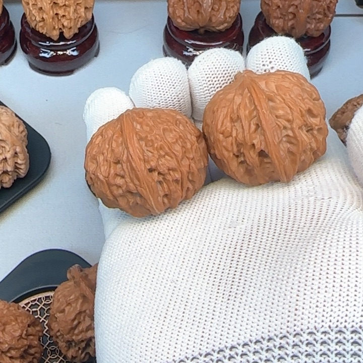 文玩核桃吊坠忘*君磨盘