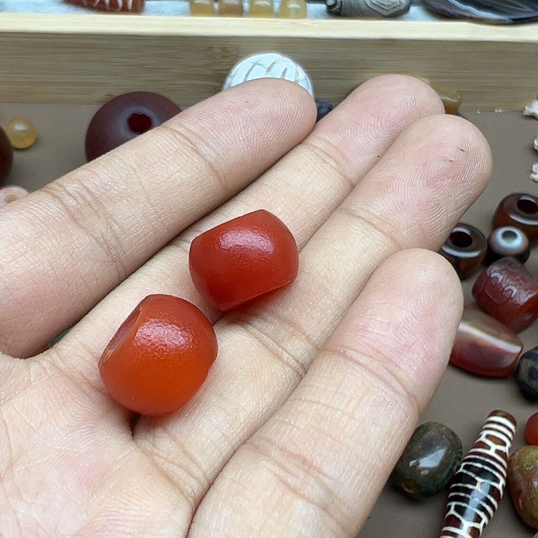 *****玛瑙/玉髓合金珠宝半成品有老磕