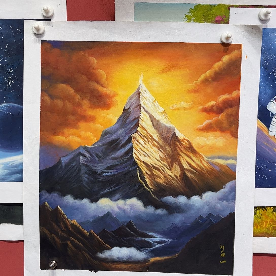 油画✨*芳刘文桂油画作品