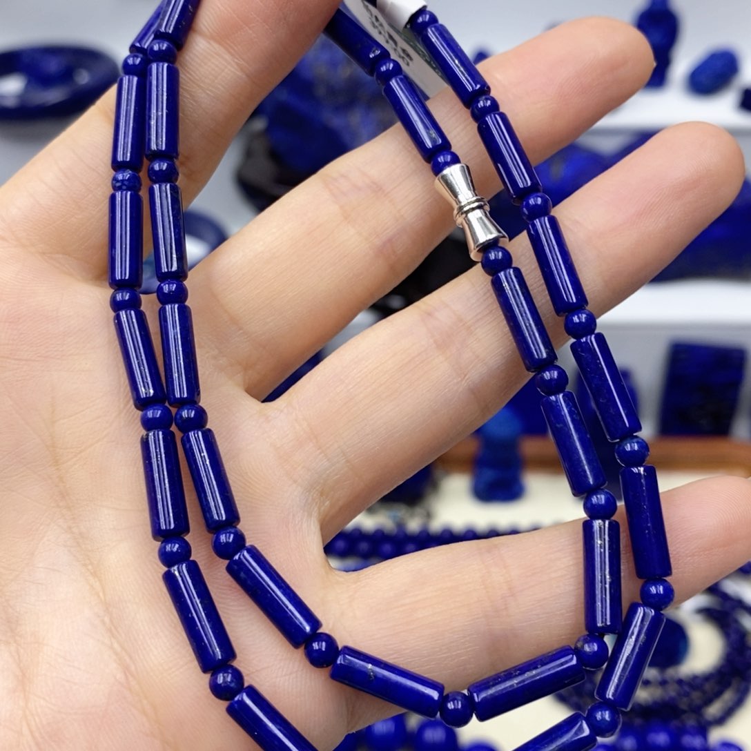 青金石颈饰未镶嵌