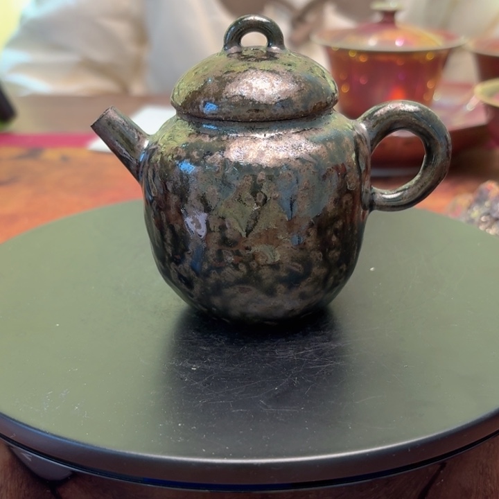 黑砂茶壶 传统工艺茶器作品