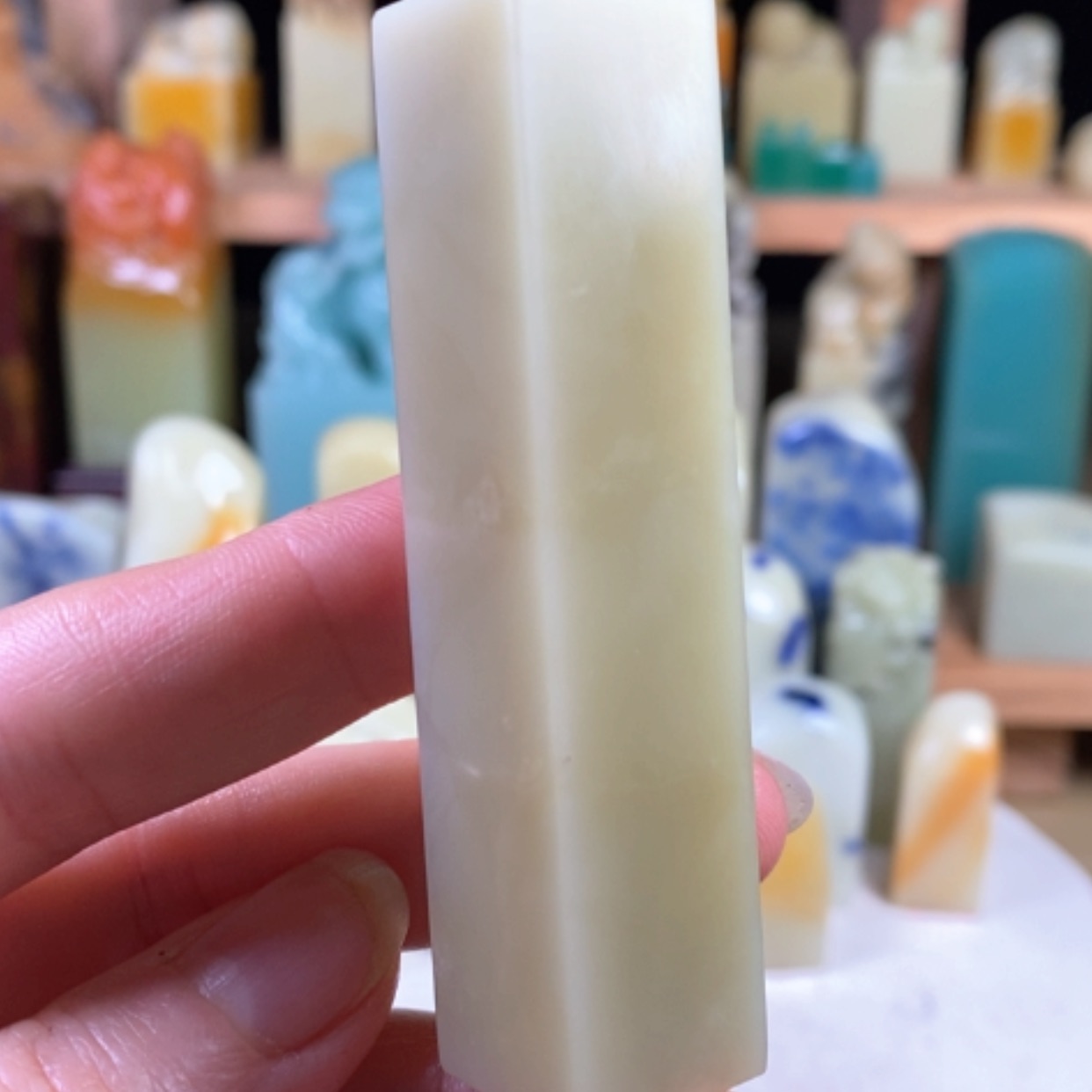 【闪购商品】青田石封门青………..