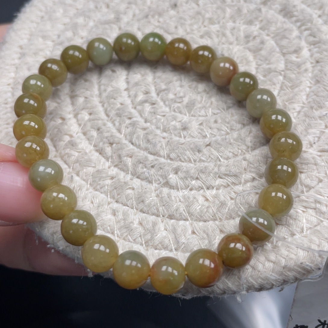 翡翠未镶嵌手链天然A货缅甸翡7