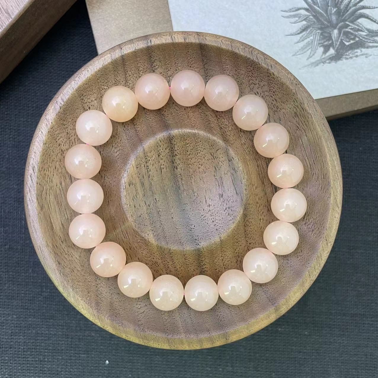 佳玺饰品 060 藕粉 10mm手链 多样性发货