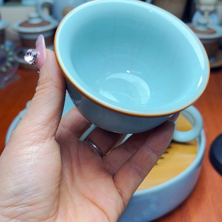 【闪购商品】汝瓷平价展厅，茶杯