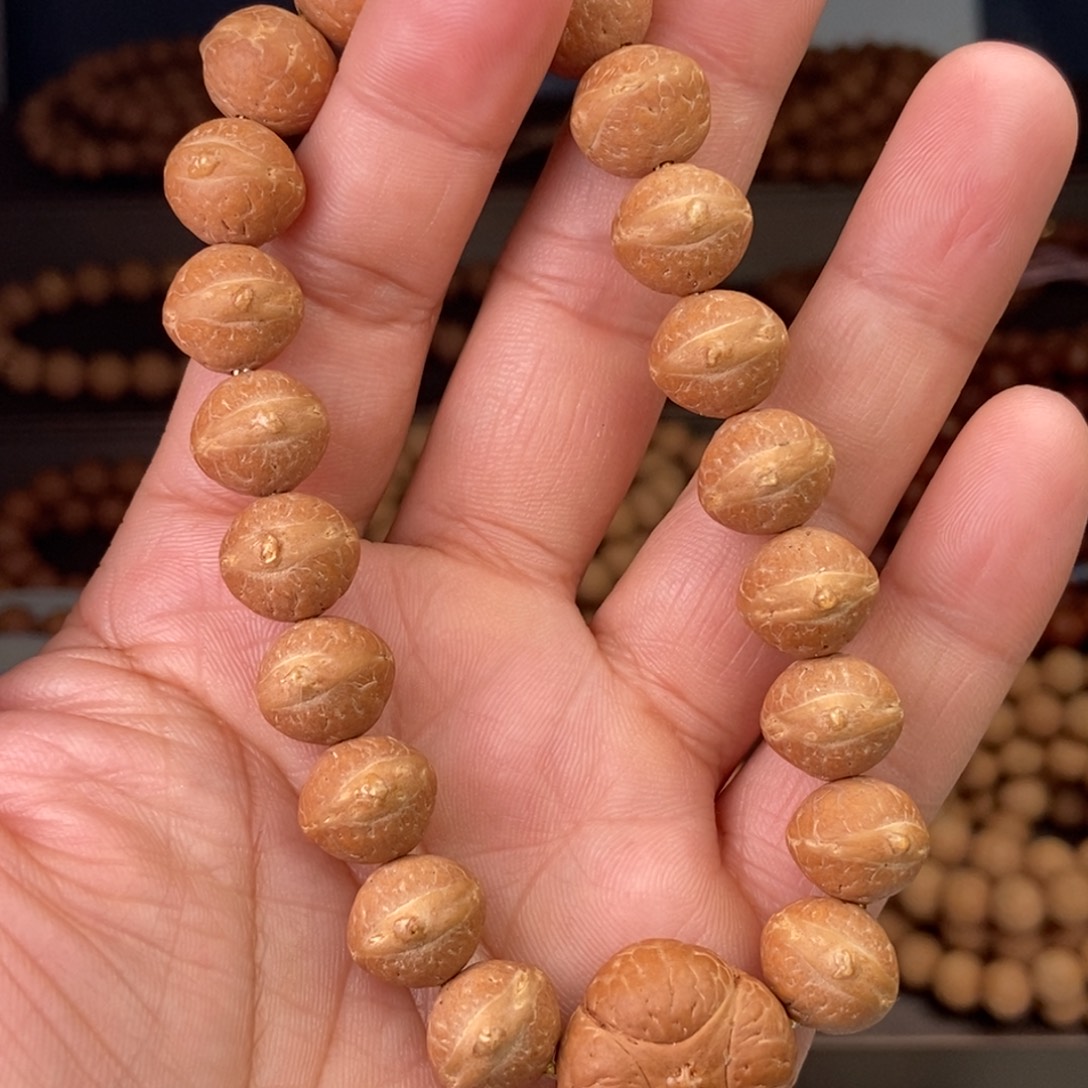 凤眼菩提手串尼泊尔凤眼实心飞碟12