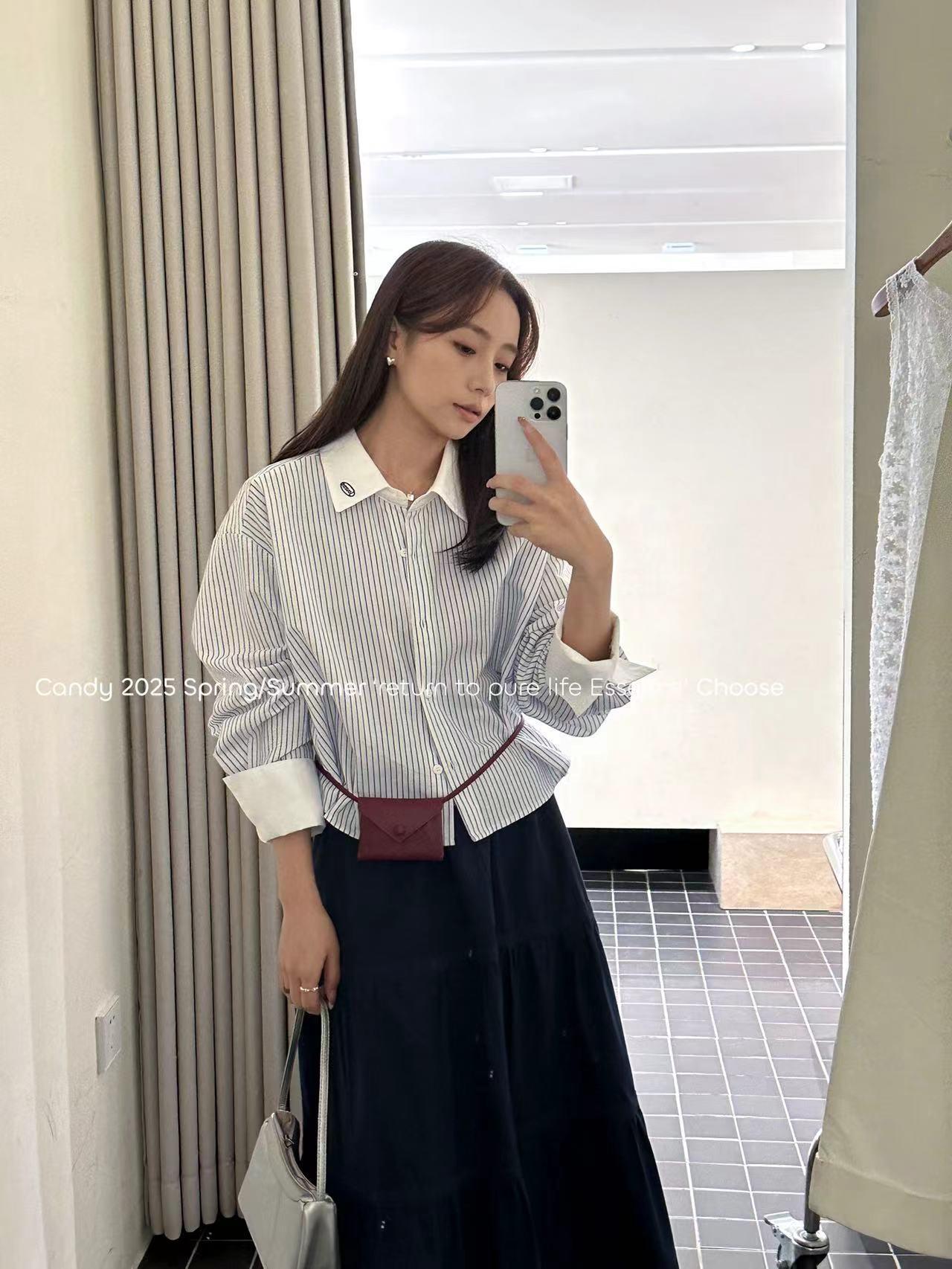 3088 糖果家 春季新款韩系衬衫上衣