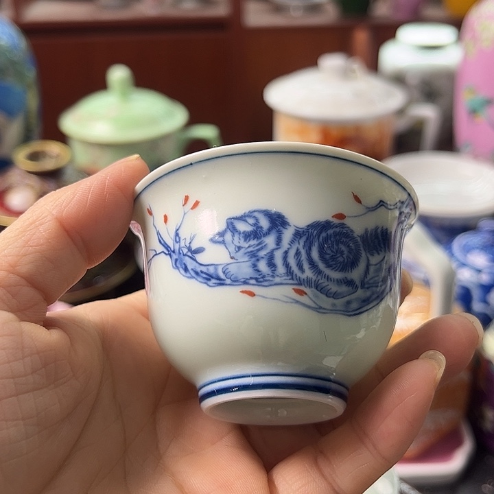 摆件景德镇陶瓷老厂瓷10