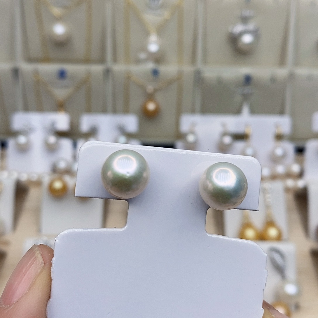 淡水珍珠颈饰银S925镶嵌