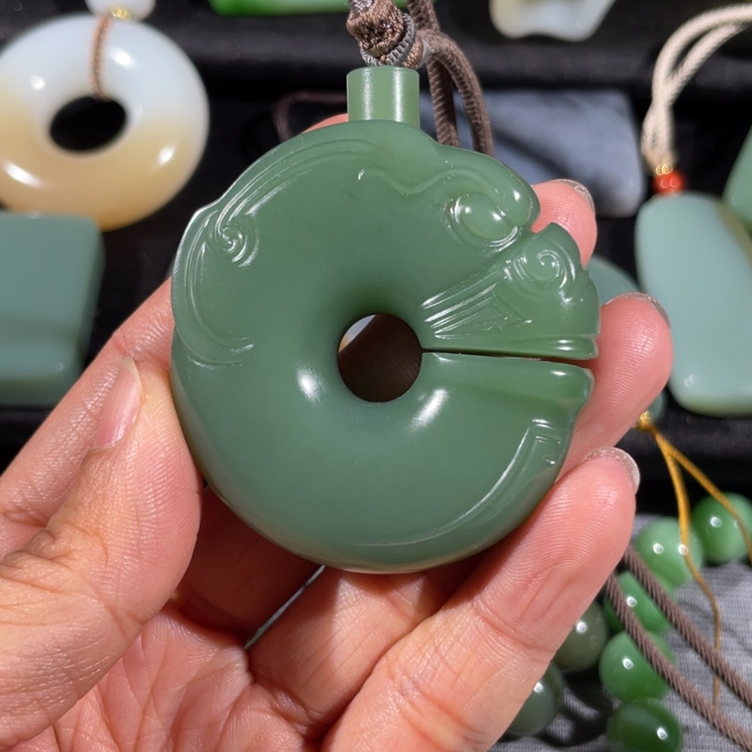 和田玉手链未镶嵌?****?