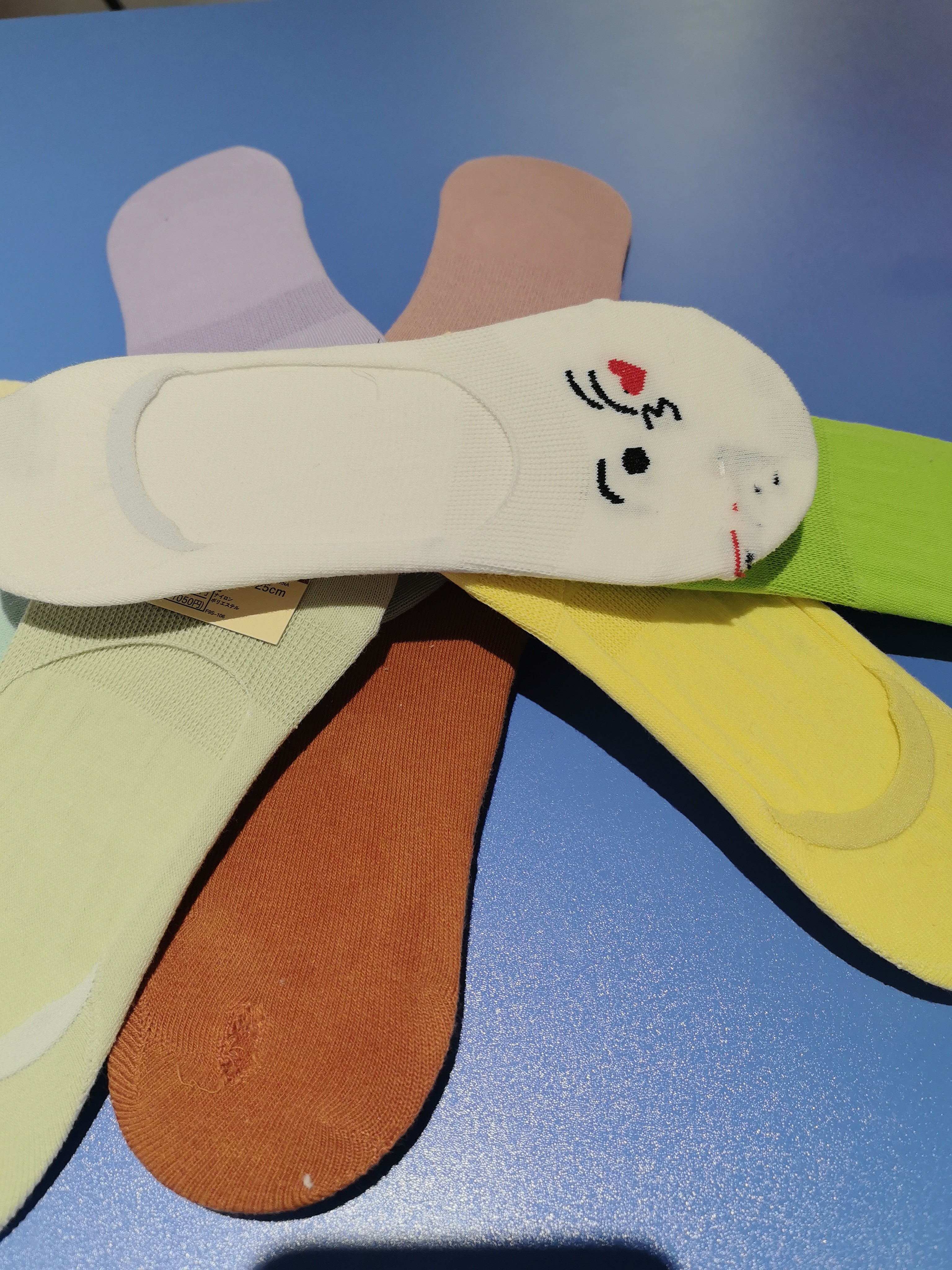 混色隐形袜女童袜