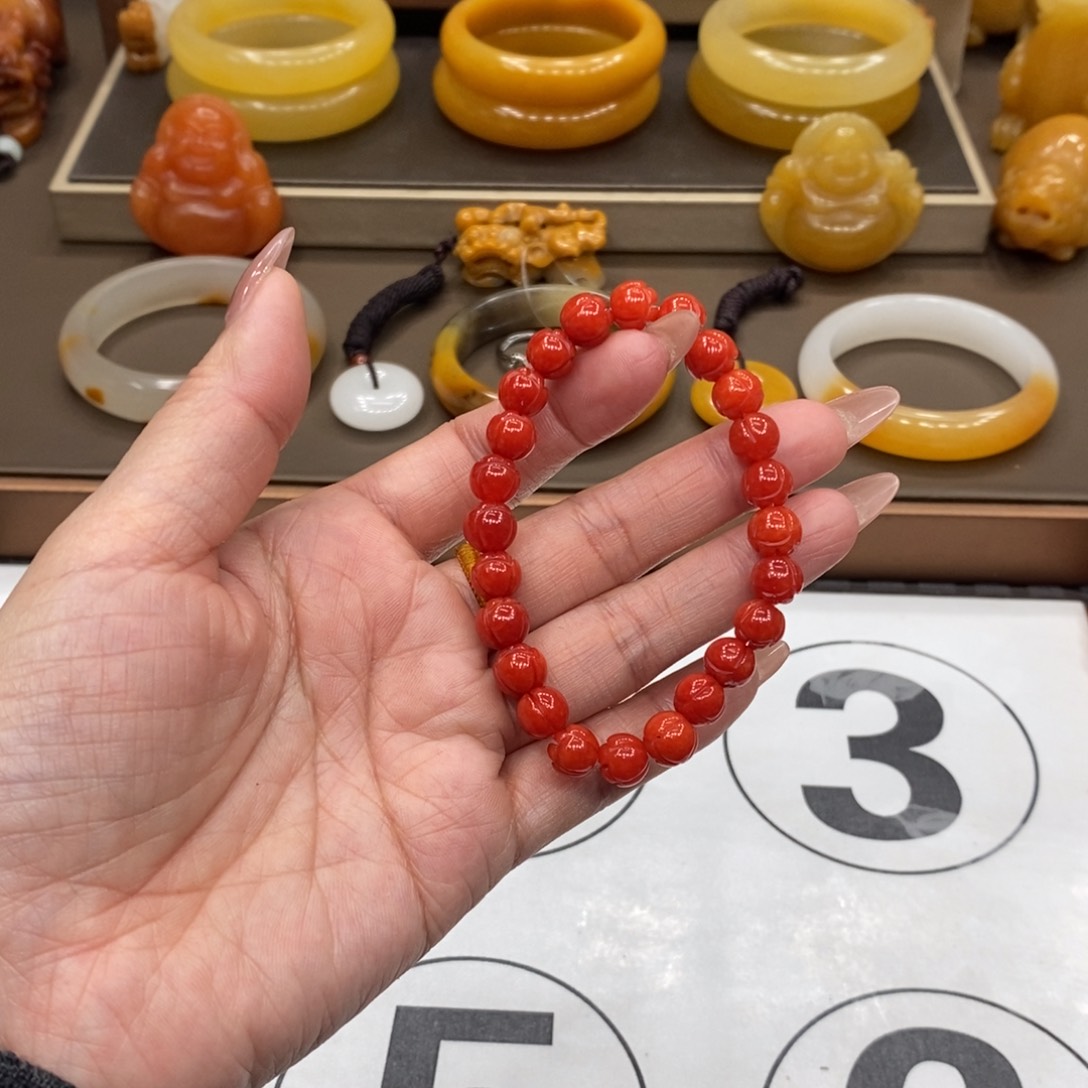 未镶嵌手链石英质玉