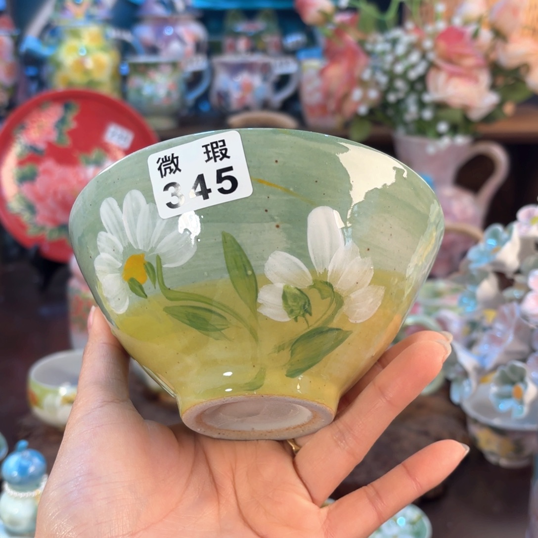 瓷片景德镇手绘高温釉下彩陶瓷茶具