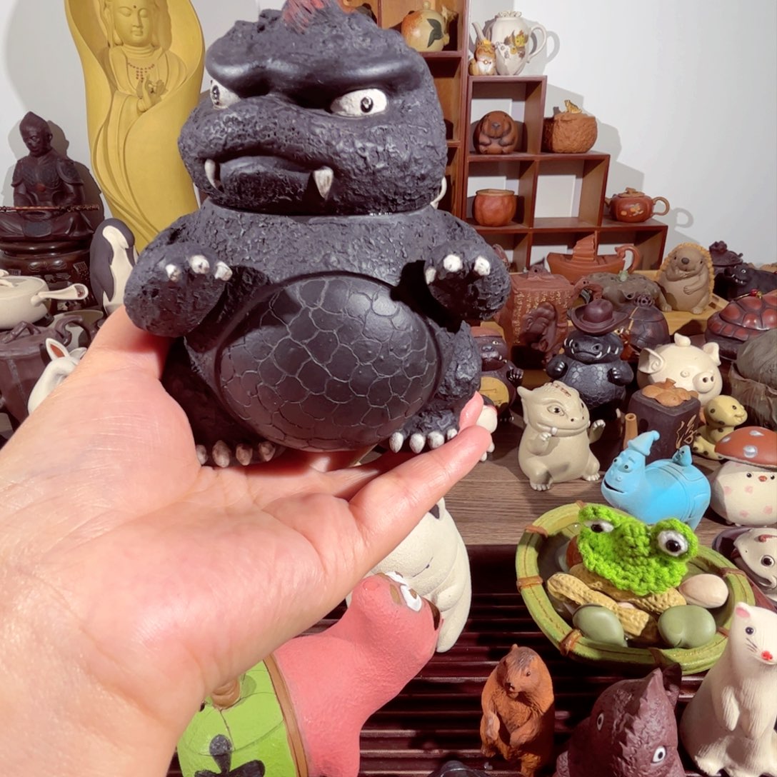 紫砂茶壶?****h纯手工制作过程非常