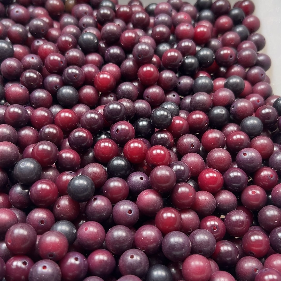 手串菩提根/象牙果12紫葡桃混900颗