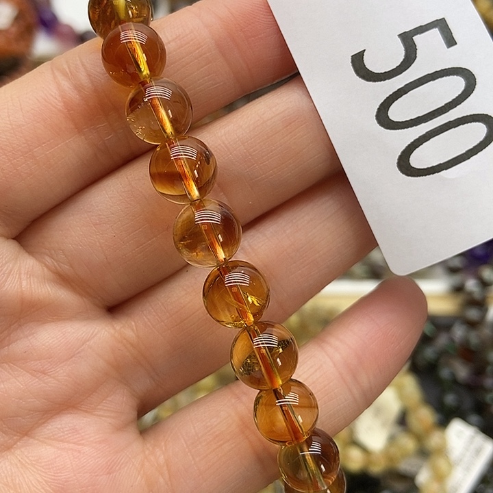 水晶手链未镶嵌手串