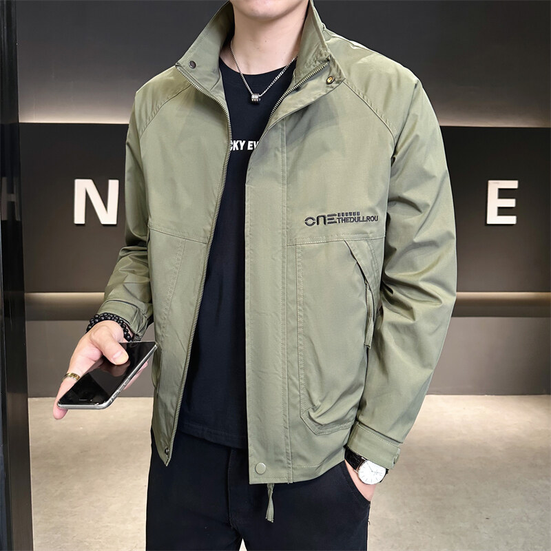 TUCANO/啄木鳥男士立领夹克春秋季工装外套时尚潮流休闲百搭上衣