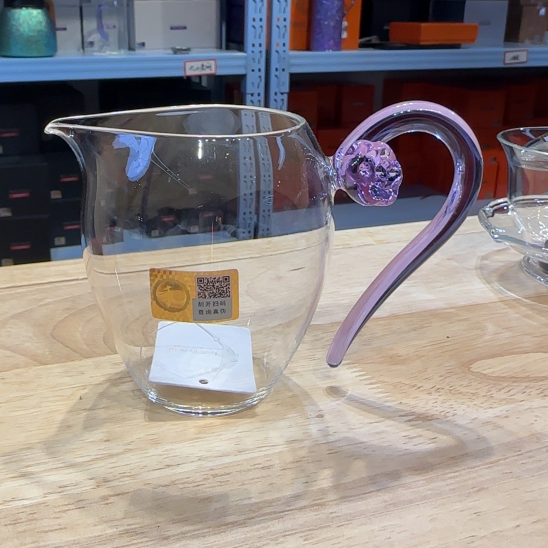 禾器怡莲公道杯浅紫色