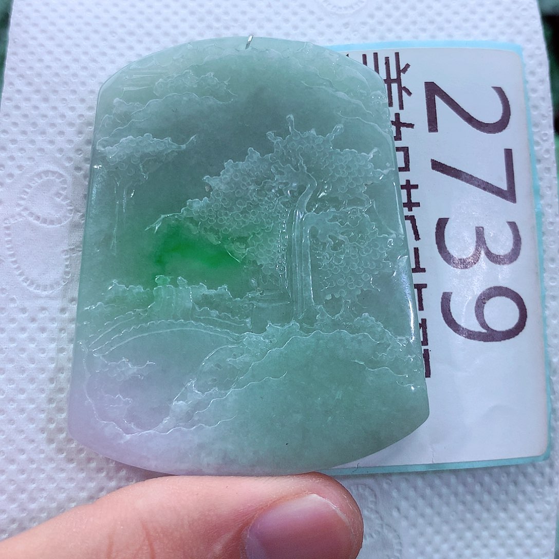 吊坠(不含链)未镶嵌翡翠
