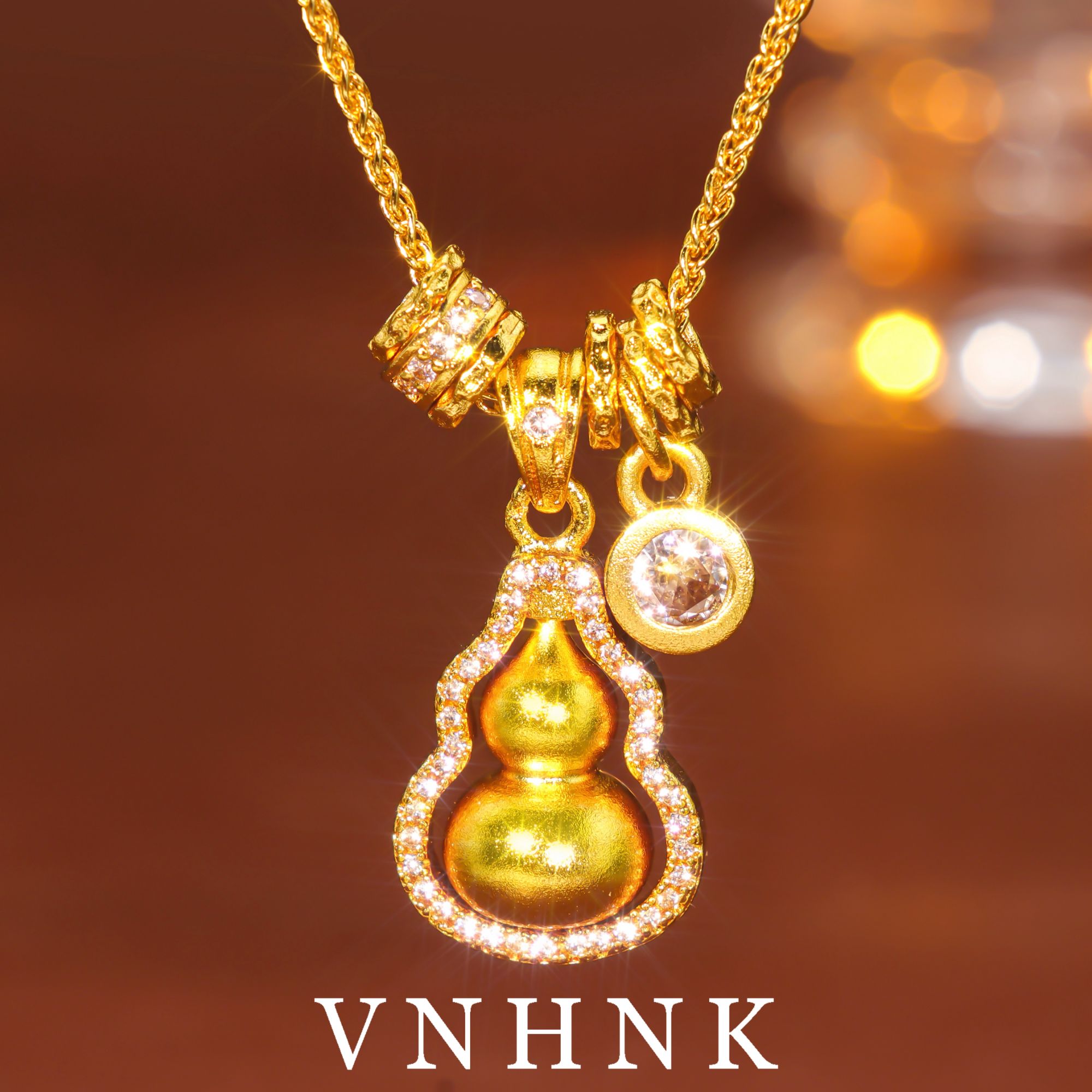 铜合金项链 美可儿    C500     金色（50cm）时尚气质项链预售