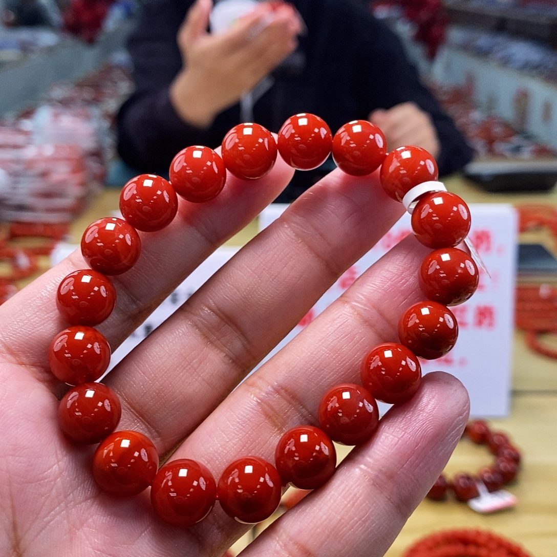 南红玛瑙10.5mm（多样性发一）典藏未镶嵌