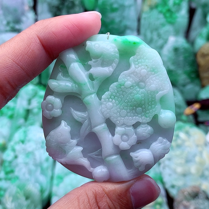 翡翠吊坠(不含链)未镶嵌