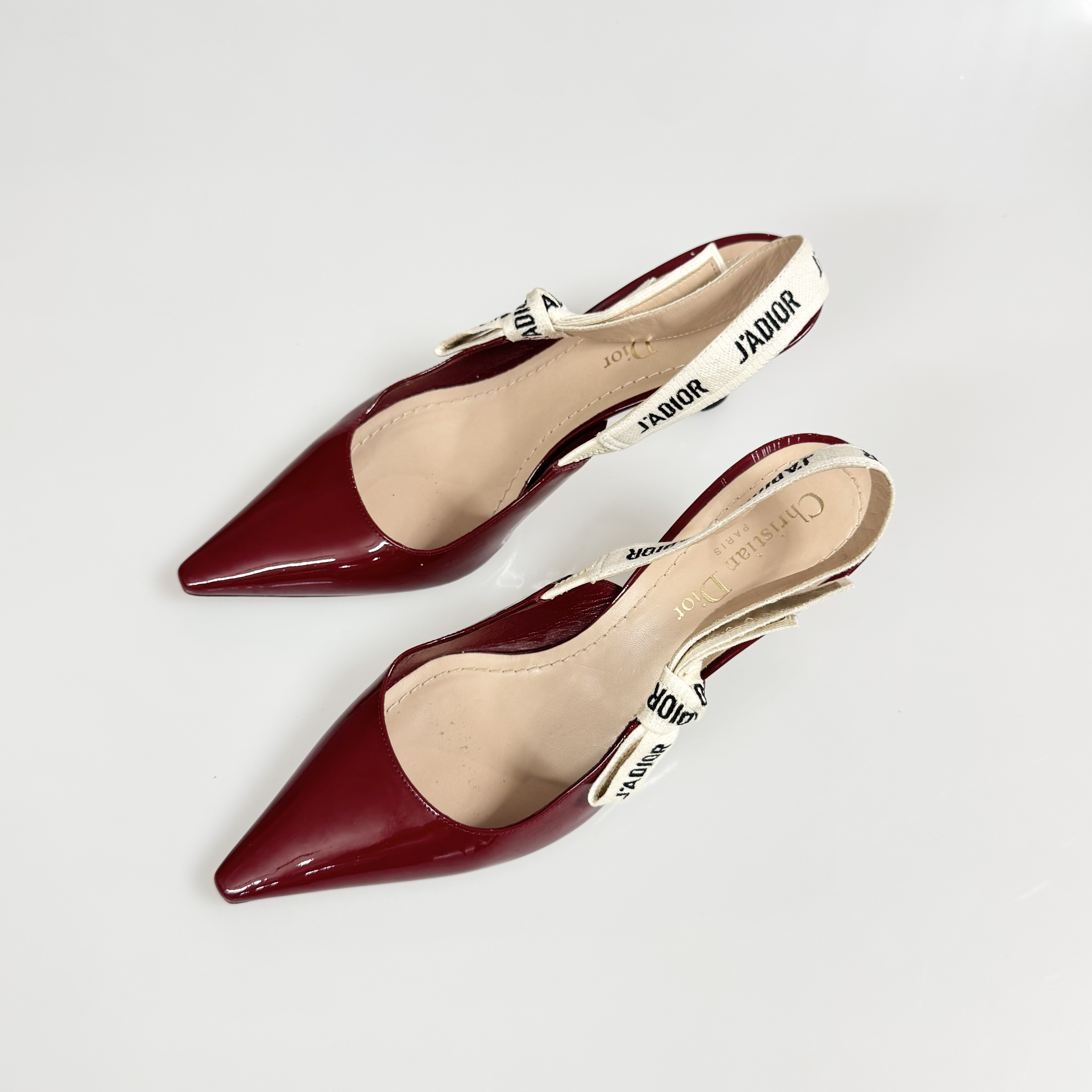 99新 DIOR/迪奥 37.5码Dior迪奥小猫跟98新