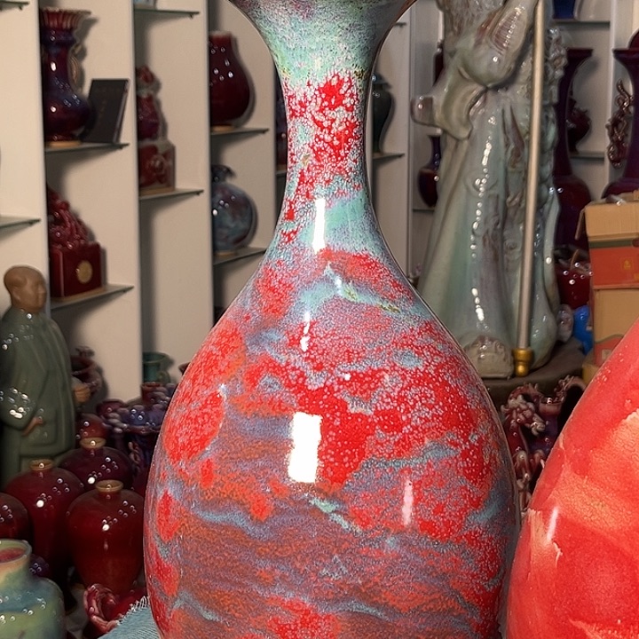 用***8钧瓷瓷片钧瓷摆件钧瓷钧瓷摆件