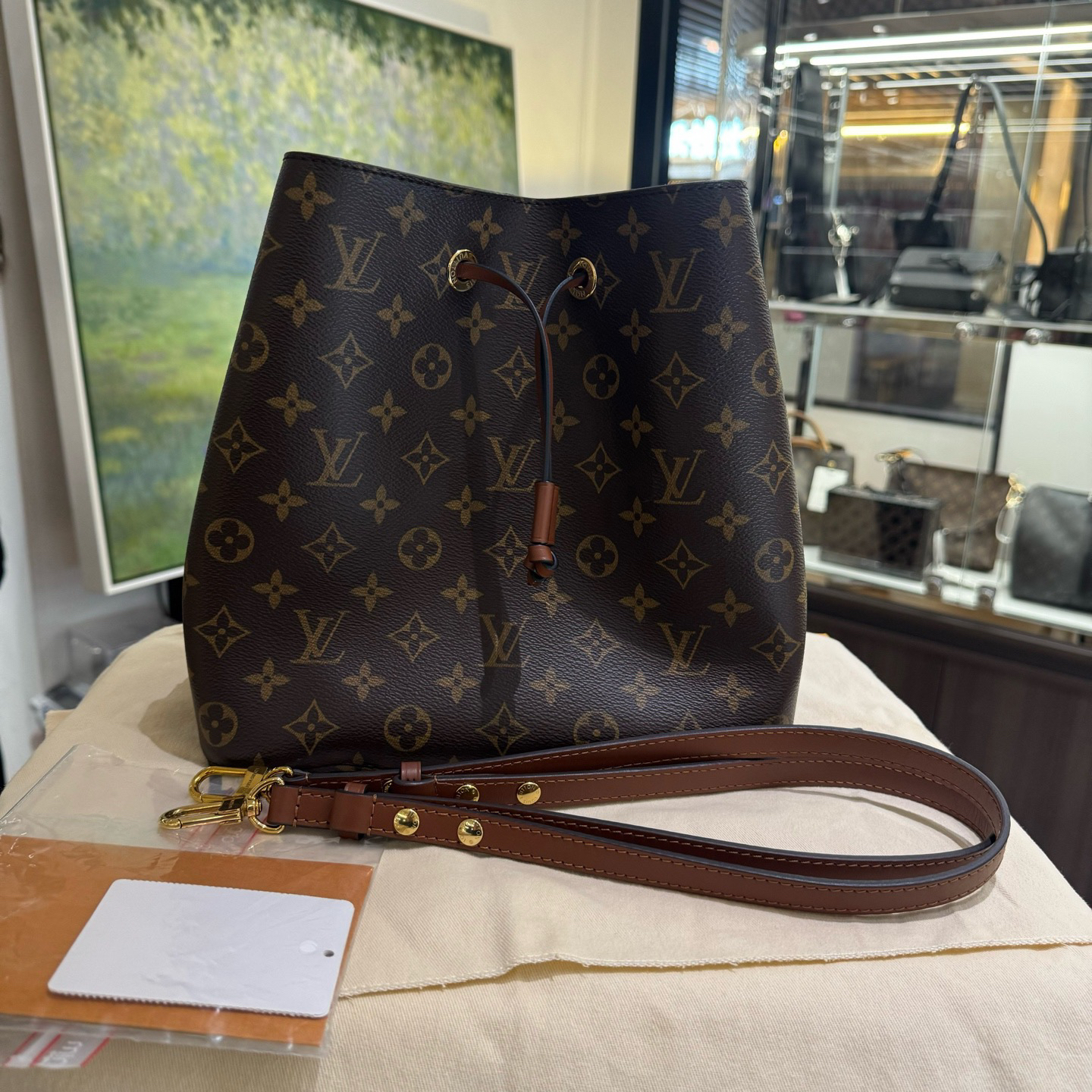 95新 LouisVuitton/路易威登 17693520/KIKIFIFI/水桶包lv