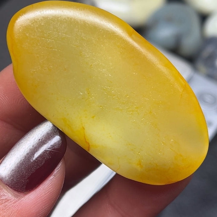 和田玉颈饰9K金镶嵌