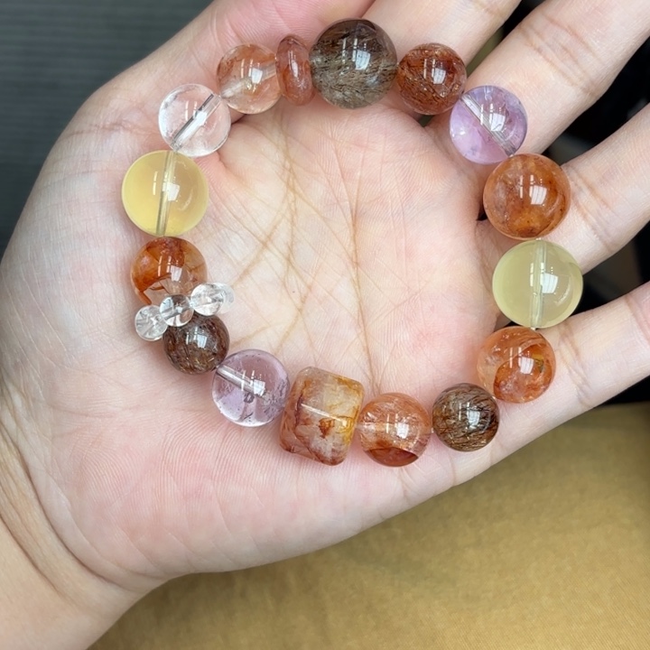 未镶嵌手链水晶多宝