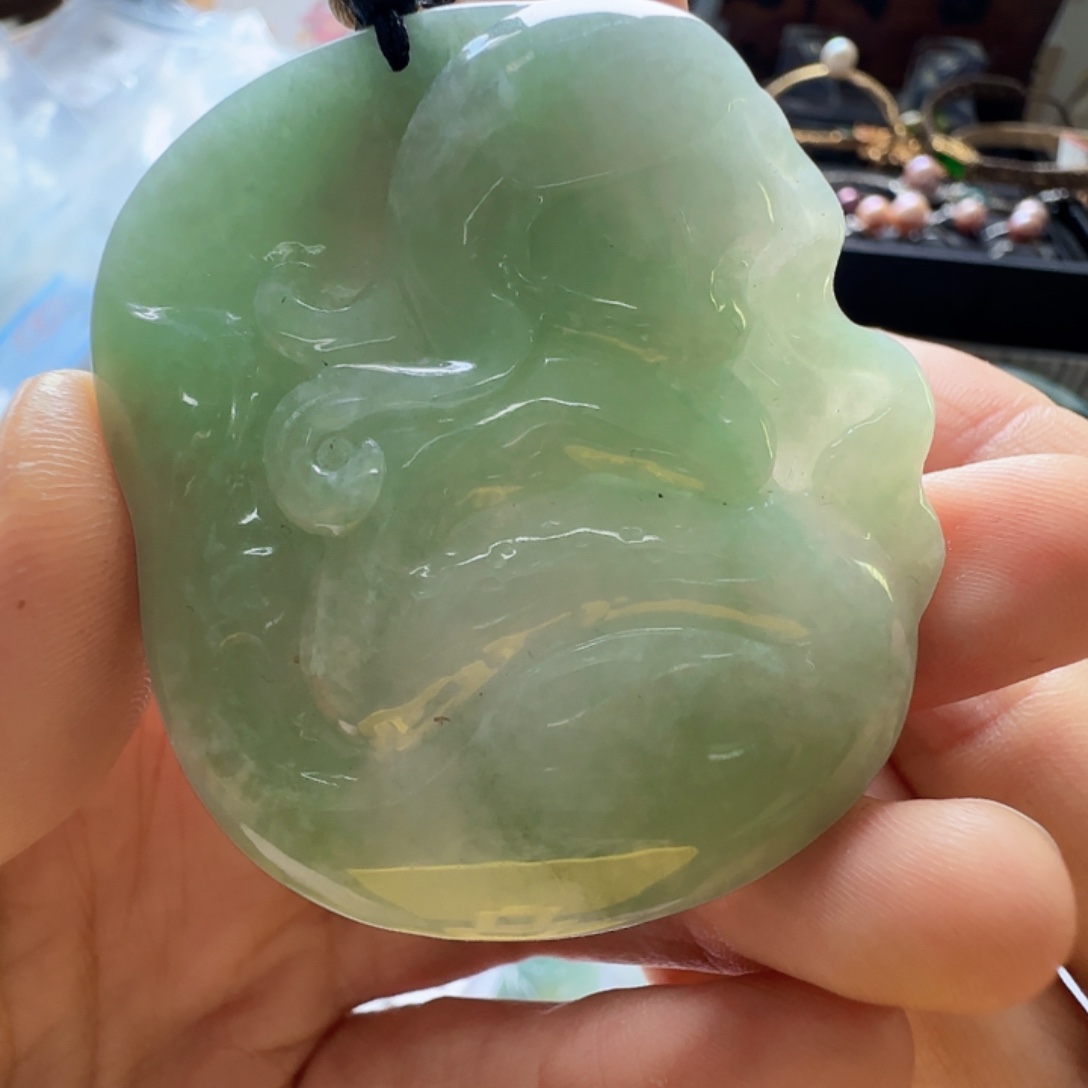 翡翠未镶嵌手镯翡翠68