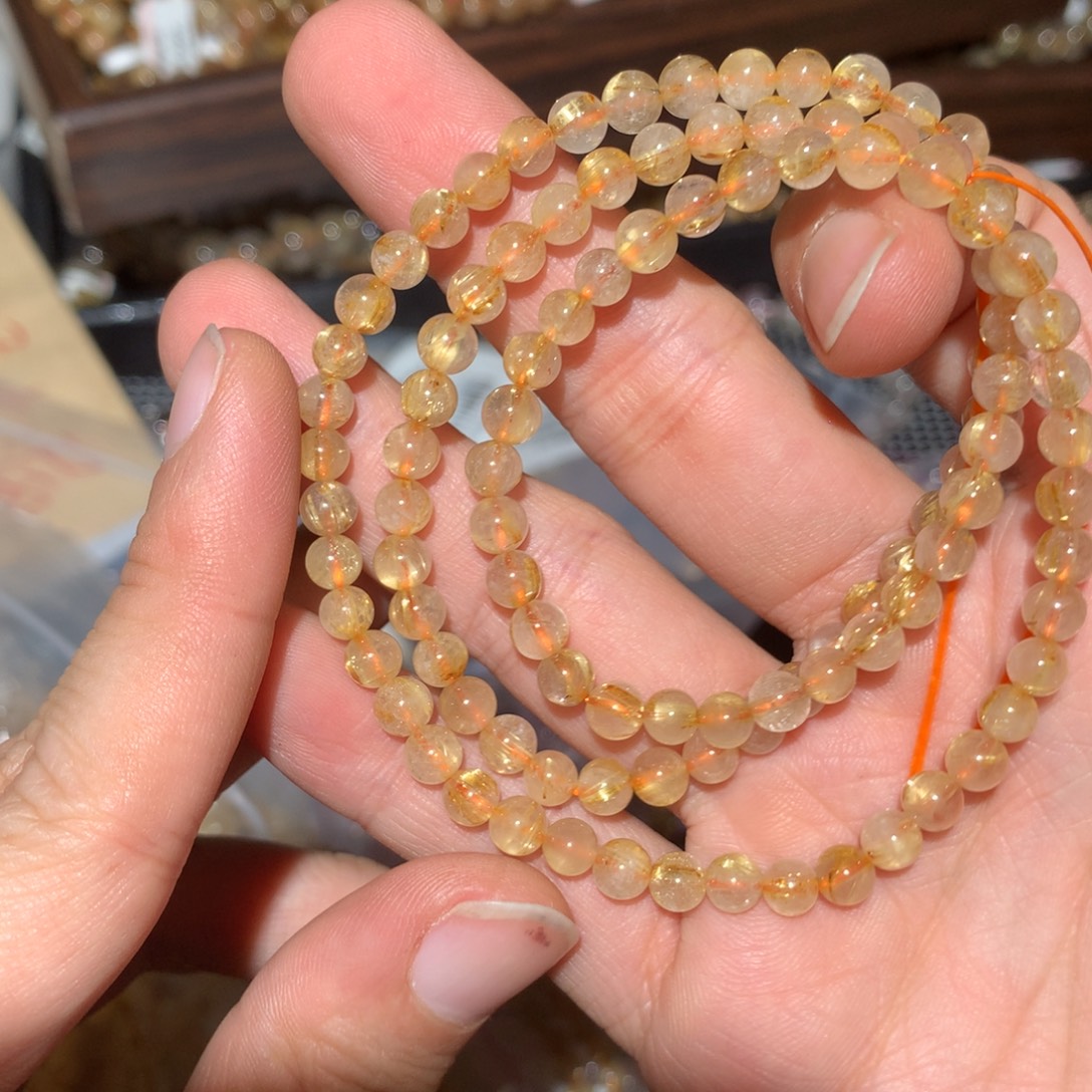 猪***”手链水晶未镶嵌手链