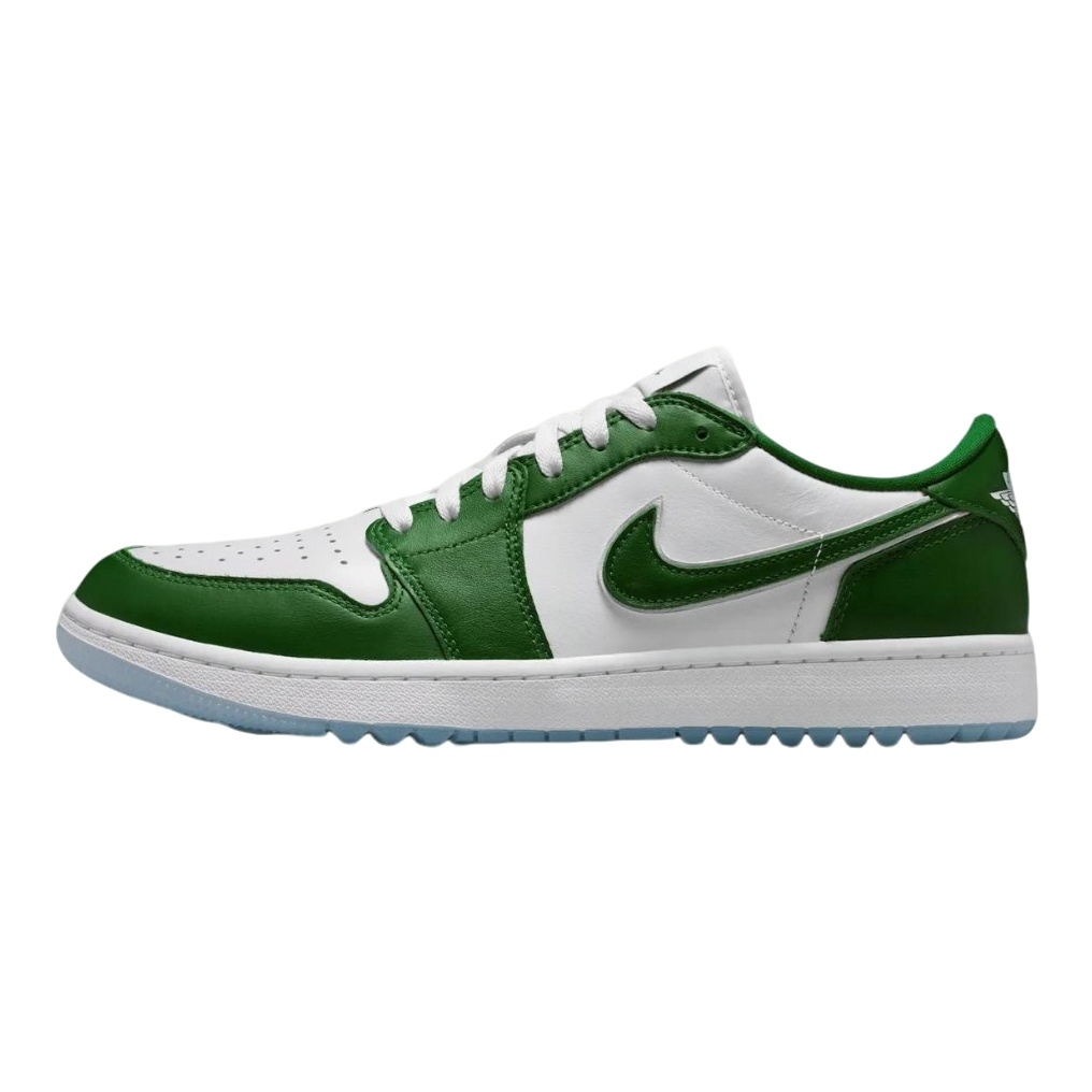 NIKE/耐克官方正品AJ1男白绿高尔夫百搭休闲板鞋DD9315-300粉彩风