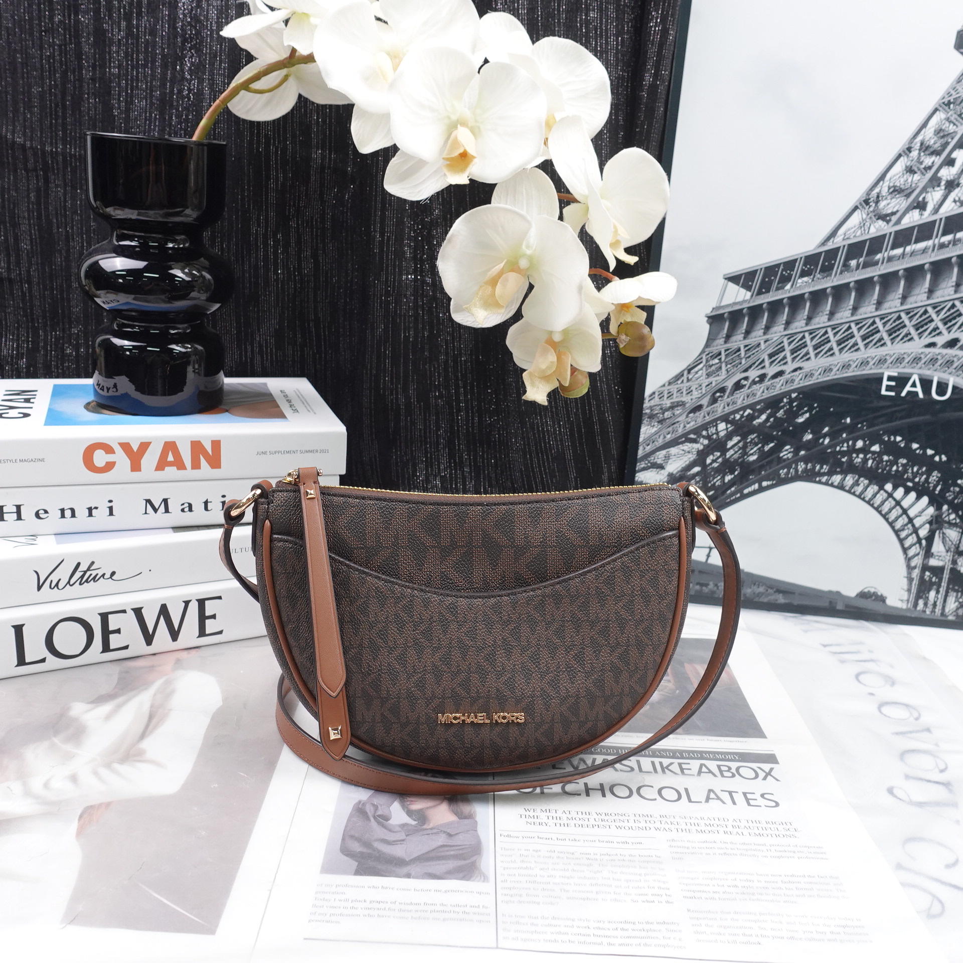 95新 MICHAEL KORS/迈克高仕 单肩包/T10224194