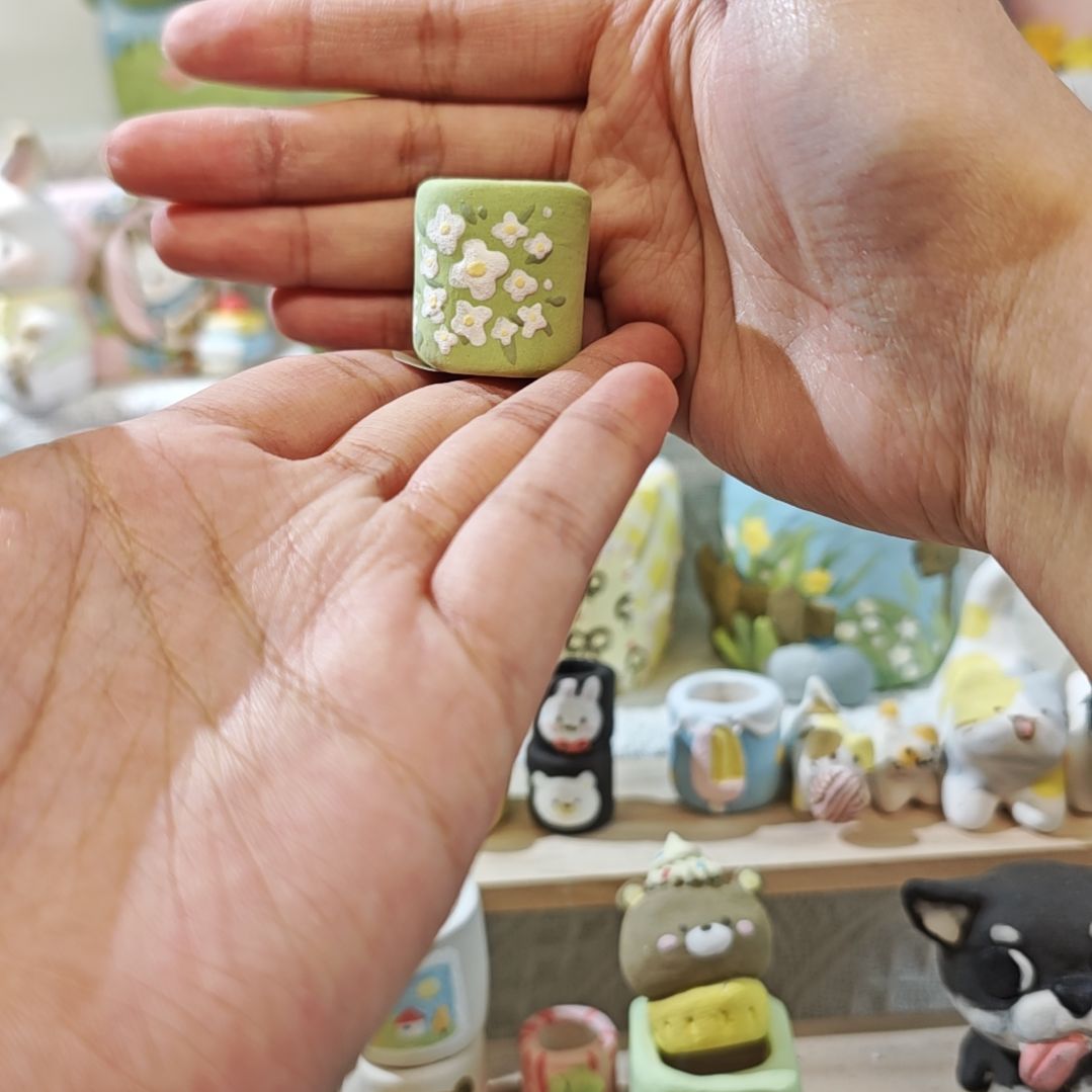 T***c满29.9包邮手工花盆