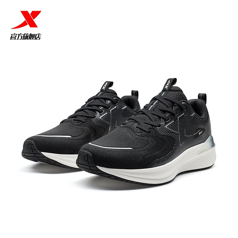 女鞋跑步鞋子25年秋季新款减震休闲革面运动鞋975118110012