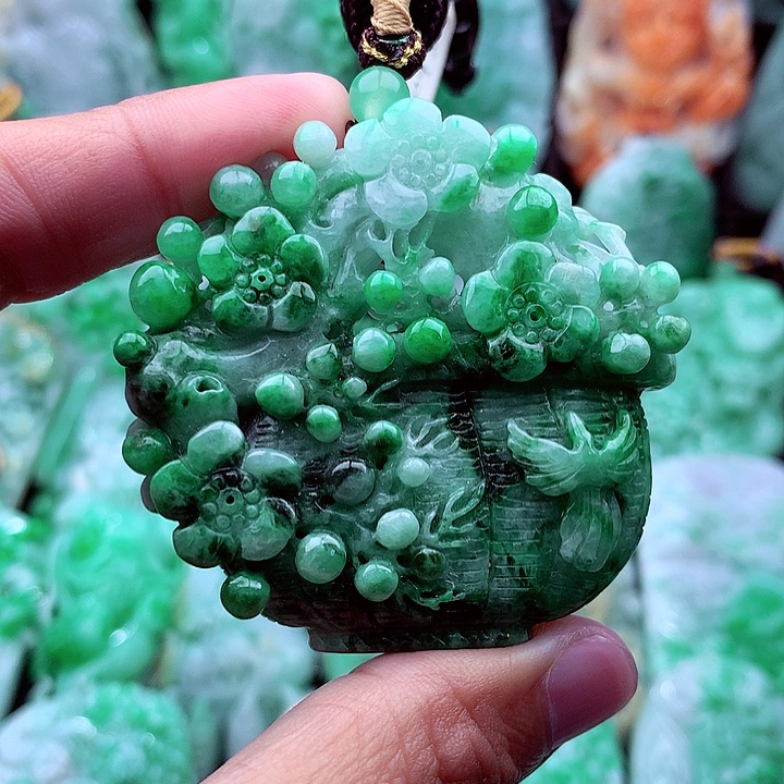 翡翠吊坠(不含链)未镶嵌